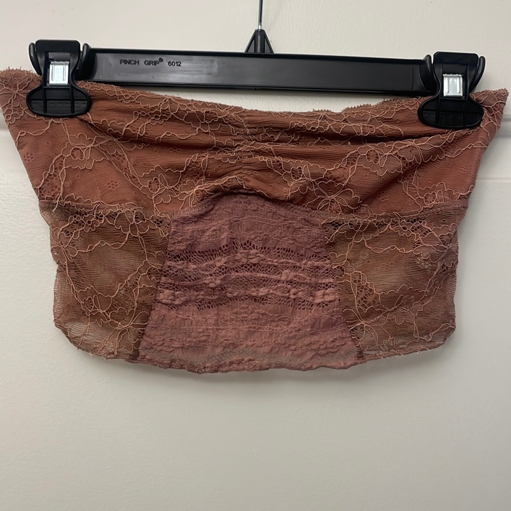 Free people strapless top/bando